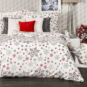 4Home obliečky mikroflanel Snowflakes, 140 x 200 cm, 70 x 90 cm vyobraziť