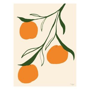 Plagát 30x40 cm Orange – Anna Mörner – The Poster Club vyobraziť