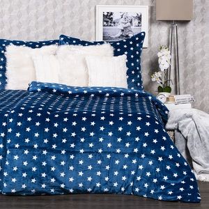 4Home obliečky mikroflanel Stars modrá, 140 x 220 cm, 70 x 90 cm vyobraziť