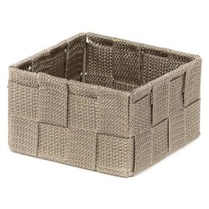 Compactor Úložný organizér do zásuvky Compactor TEX - košík S, 12 x 12 x 7 cm, Taupe (sivo-béžový), S vyobraziť