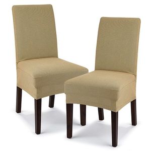 4Home Multielastický poťah na stoličku Comfort béžová, 40 - 50 cm, sada 2 ks vyobraziť