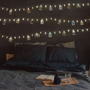 DecoKing Svetelná reťaz na fotografie teplá biela, 20 LED vyobraziť
