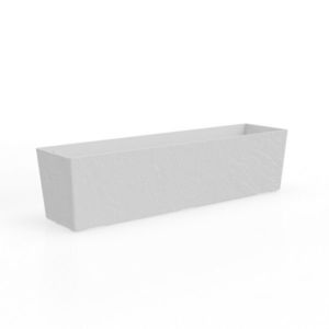 Gardenico Truhlík Florence Stone biela, 75 cm, 75 cm vyobraziť
