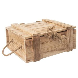 Orion Drevená darčeková truhla, 36 x 26 x 16 cm, L vyobraziť