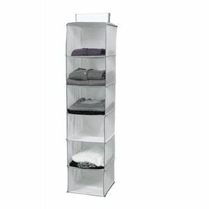 Compactor Závesný organizér do skrine NEOTEX, 30 x 30 x 128 cm, L vyobraziť