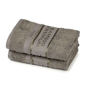 4Home Bamboo Premium uterák sivá, 50 x 100 cm, sada 2 ks vyobraziť