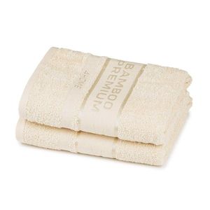 4Home Bamboo Premium uterák krémová, 50 x 100 cm, sada 2 ks vyobraziť