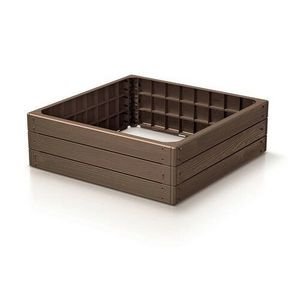 Vyvýšený záhon BASE WOODY rustikálna tehlová, 75, 6 x 25 x 75, 6 cm vyobraziť