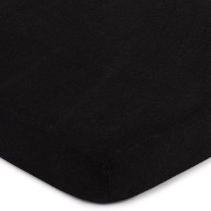 4home jersey prestieradlo čierna, 90 x 200 cm vyobraziť