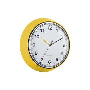 Karlsson 6006YE dizajnové nástenné hodiny žltá, pr. 34 cm vyobraziť