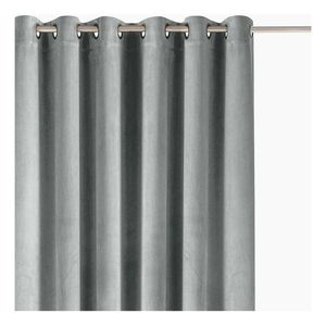 Sivý zamatový dimout záves 400x250 cm Velto – Filumi vyobraziť