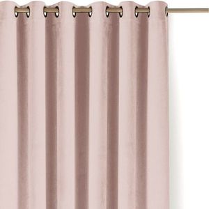 Svetloružový zamatový dimout záves 140x225 cm Velto – Filumi vyobraziť