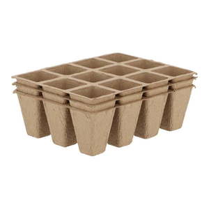 Papierový sadbovač 3 ks 16 cm Eco – Esschert Design vyobraziť
