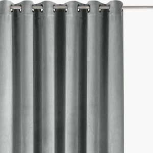 Sivý zamatový dimout záves 140x250 cm Velto – Filumi vyobraziť