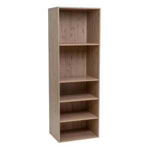 Otvorená modulárna skriňa v dekore duba v prírodnej farbe 60x180x45 cm Modular – Casa Selección vyobraziť