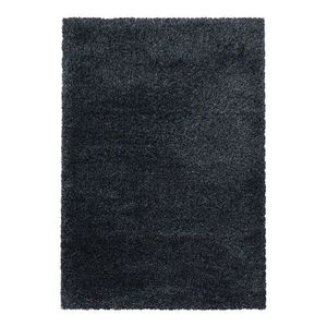 Antracitový koberec 120x170 cm Fluffy – Ayyildiz Carpets vyobraziť