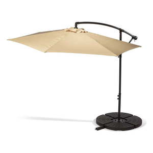 Béžový slnečník ø 300 cm Happy Sun – Bonami Essentials vyobraziť