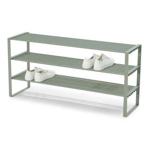 Sivozelená kovová skrinka na topánky 100x48, 5x29 cm Rex – Spinder Design vyobraziť