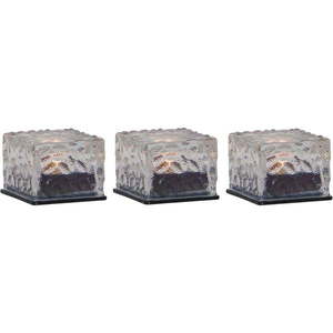 Vonkajšie solárne LED sviečky v súprave 3 ks (výška 5, 5 cm) Icecube – Star Trading vyobraziť