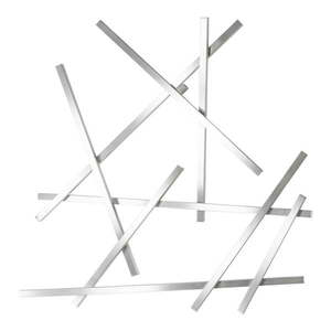 Kovový nástenný vešiak v striebornej farbe 79 cm Matches – Spinder Design vyobraziť