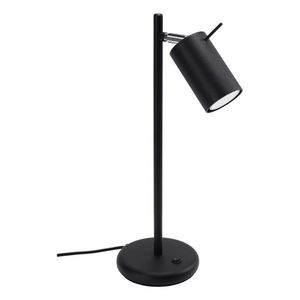Čierna kovová stolová lampa (výška 43 cm) Etna – Sollux vyobraziť