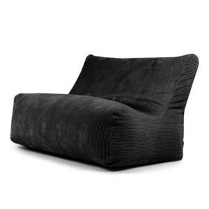 Čierny menčestrový sedací vak Sofa Seat Lounge – SLOWDOWN vyobraziť