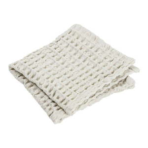 Béžové vaflové bavlnené uteráky v súprave 2 ks 30x30 cm Caro – Blomus vyobraziť