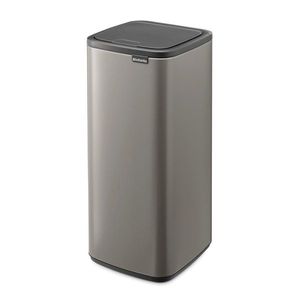 Sivý dotykový oceľový odpadkový kôš 30 l Bo Touch – Brabantia vyobraziť