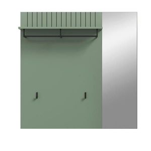 MID.YOU VEŠIAKOVÝ PANEL, sivozelená, 106/106/27 cm vyobraziť