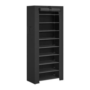 Boxxx REGÁL NA TOPÁNKY, čierna, 58/160/28 cm vyobraziť