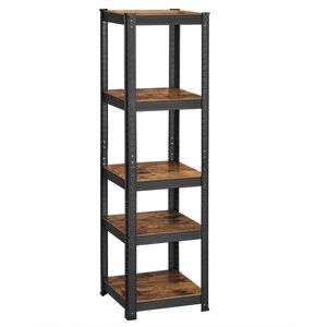 Boxxx REGÁL, hnedá, čierna, 37/150/37 cm vyobraziť