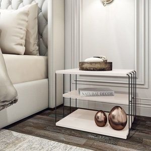 Príručný stolík / Odkladací stolík Lifon -White vyobraziť