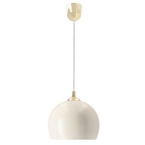 PONTE zlatá závesná lampa 1x40W E27 elegantné tienidlo z maslového skla moderné svietidlo do obývačky, spálne, kuchyne, jedálne vyobraziť