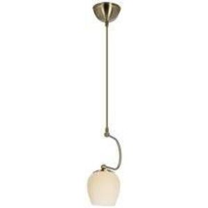Závesná lampa Serano patinovaná 1x60W E27 krémové tienidlo vyobraziť