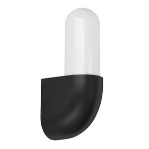 Záhradná fasádna lampa Gynura 9, 6x22 čierna 1x35W GU10 opálové tienidlo IP65 vyobraziť