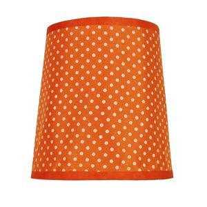 tienidlo pre lampu Gala oranžové bodkované E14 vyobraziť
