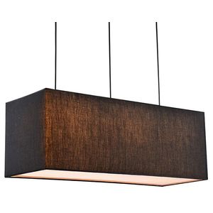 Stropná lampa čierna 5xE27 Boho vyobraziť