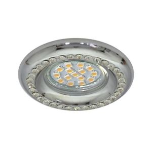 Stropné svietidlo Soc-03 Ch Gu10 50W 230V Stropné svietidlo pevné okrúhle liate vyobraziť