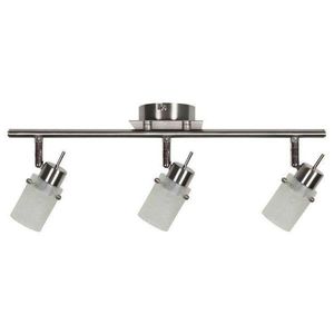 výpredaj stropnej lampy Frozen Strip 3x40W G9 nikel matný vyobraziť