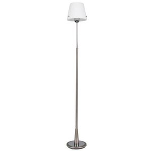 Stojaca lampa s bielym tienidlom 60W E27 Tango vyobraziť