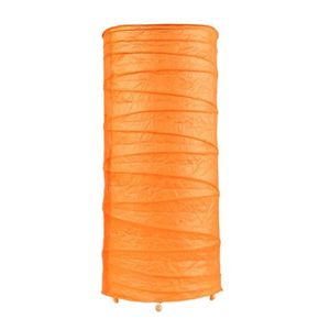 Oranžová papierová stolová lampa Tlačidlo vyobraziť