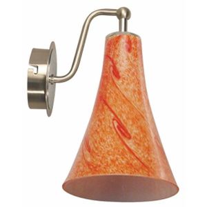 Nástenná lampa 1X40W E14 chróm saténová RUFI vyobraziť