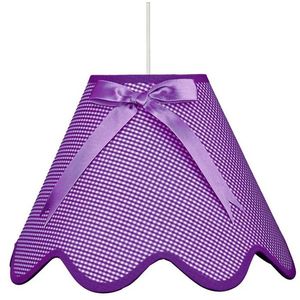 Fialová závesná stropná lampa Lola e27 vyobraziť