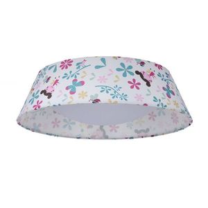 Stropná lampa pre dievčatá, stropná lampa 16W LED 6500K s tienidlom vyobraziť