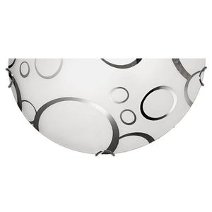Sklenená stropná nástenná lampa E27 Doka vyobraziť