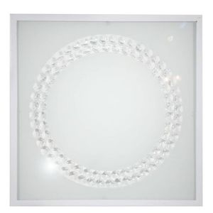 Stropné svietidlo Lux Plafon 16W LED 6500K Biele Veľké Kruhové vyobraziť