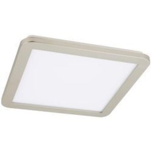 Minimalistické stropné svietidlo do kúpeľne NEXIT – saténovo strieborné 30 cm – stmievateľné stropné svietidlo LED 3000K 18W IP44 vyobraziť