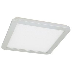 Minimalistické stropné svietidlo do kúpeľne NEXIT – strieborný chróm 40 cm – LED 3000K 24W IP44 stmievateľné stropné svietidlo vyobraziť