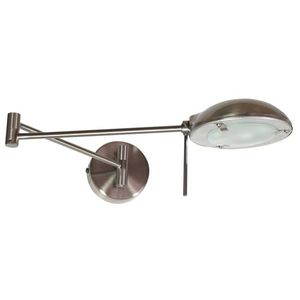Saténová lampa na rameno G9 vyobraziť