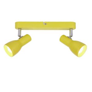 Nástenná stropná lampa horčicový pásik 2x40W Picardo vyobraziť